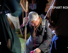 Mgr Marc Aillet a pris son départ routier