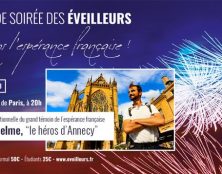 Henri d’Anselme à la grande soirée des Eveilleurs le 29 septembre