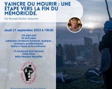 Conférence de Reynald Secher au Centre Charlier