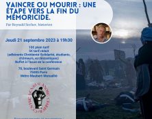 Conférence de Reynald Secher au Centre Charlier