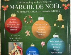 26 novembre : Grand Marché de Noël à Bergerac (24) et venue de saint Nicolas