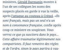 Les prénoms sont le caractère visible d’un lien existant parfois entre immigration, délinquance et criminalité