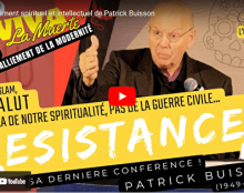 Le testament spirituel et intellectuel de Patrick Buisson