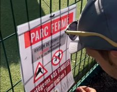 Condamnés à de la prison avec sursis pour avoir accroché une pancarte dénonçant les dangers de l’immigration