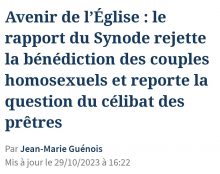 La surprenante conception de la synodalité du pape François