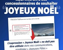 Audi et Air France interdisent à leurs employés de souhaiter un joyeux Noël