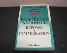 Jean-Yves Le Gallou : “Il faut inscrire le principe de la préférence nationale dans la Constitution!”