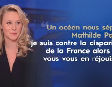 Marion Maréchal : “Je suis contre la disparition de la France sous le poids de l’immigration et de l’islamisation”