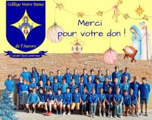 Des collégiens restaurent avec leur professeur de menuiserie un autel pour leur oratoire