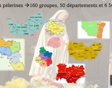 La France Prie fête son premier anniversaire des Vierges pélerines