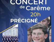 15 février : Concert de carême de l’Académie Musicale de Liesse à Précigné (Sarthe)