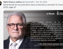 Dans M.Hafiz, on trouve du lard et du cochon (suite)