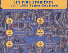 Cycle de conférences sur les fins dernières