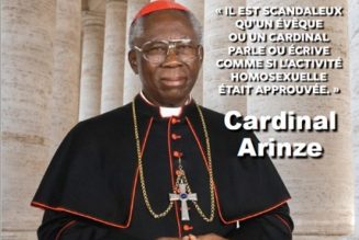 Cardinal Arinze : “L’Église n’a pas le pouvoir de bénir les couples homosexuels”