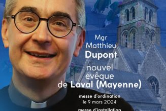 Mgr Matthieu Dupont nommé évêque de Laval
