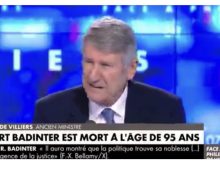 Badinter était furieusement hostile à l’euthanasie