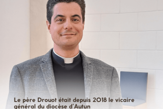Mgr Grégoire Drouot nommé évêque de Nevers