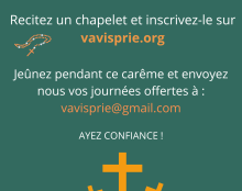 Lundi 4 mars, priez pour la vie !