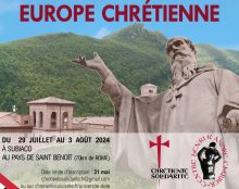 L’Université d’été 2024 du Centre Charlier au pays de Saint Benoît