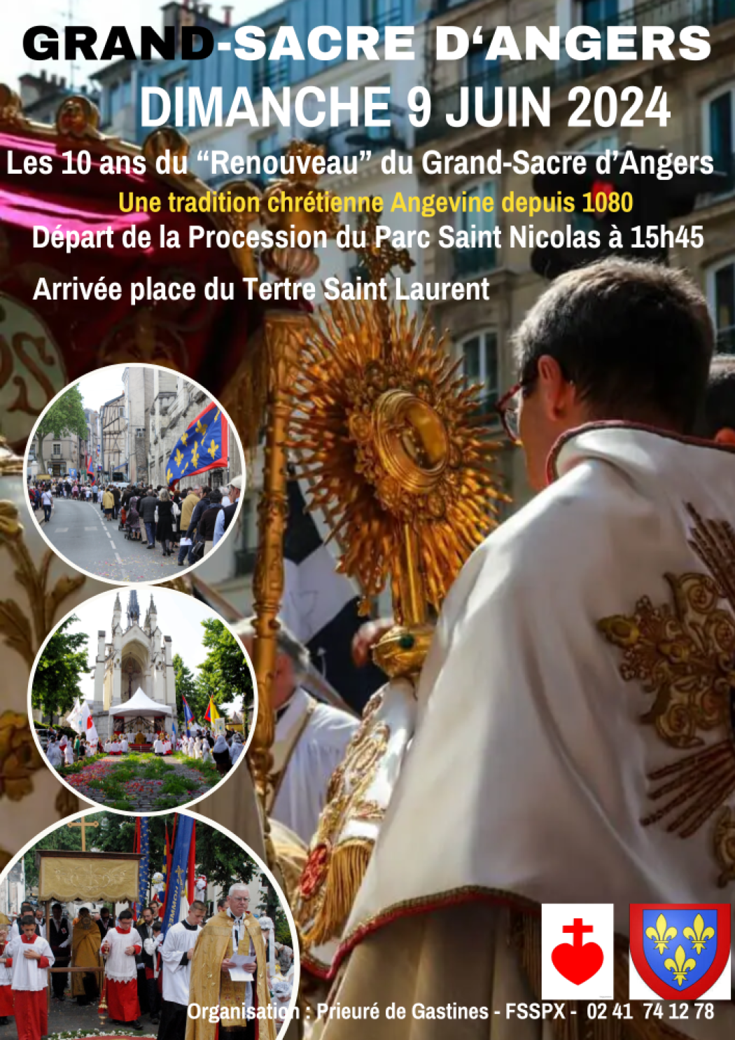 Grand Sacre d’Angers: les dix ans du renouveau