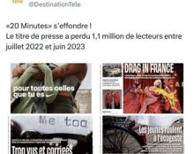 La version papier de «20 Minutes» sera supprimée en septembre