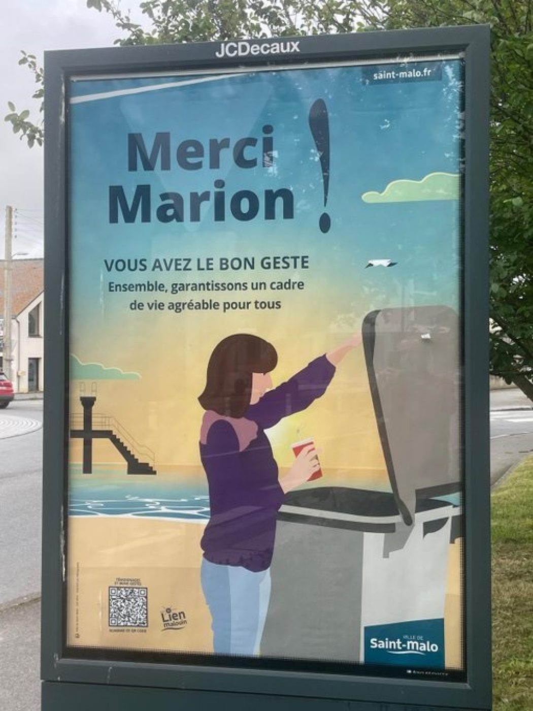 La drôle de publicité de la ville de Saint-Malo