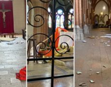 Toulouse : L’église Immaculée conception vandalisée