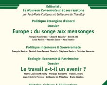 Dernière minute: soirée théâtre du Nouveau conservateur à Paris