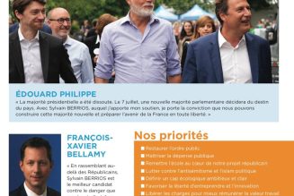 Edouard Philippe et François-Xavier Bellamy soutiennent le même candidat dans le Val-de-Marne [Add.]