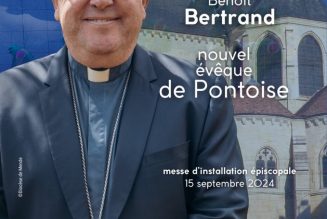 Mgr Benoît Bertrand nommé évêque de Pontoise