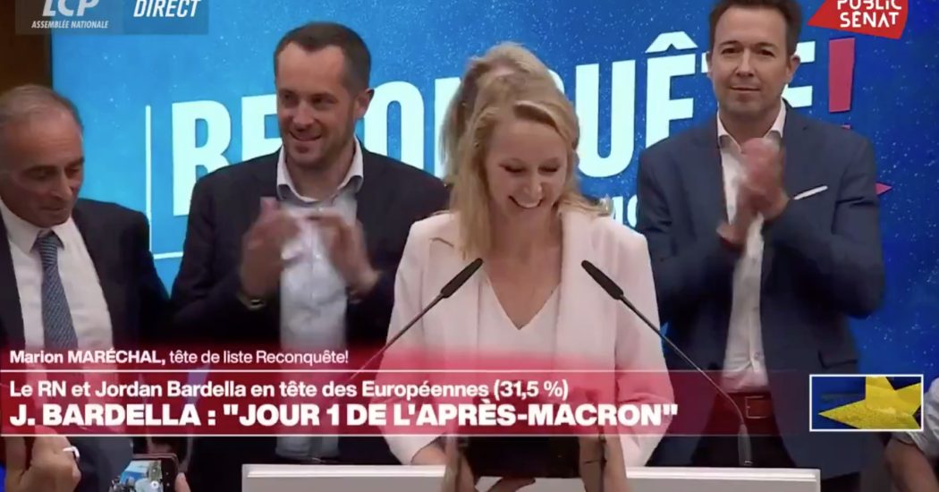 Marion Maréchal entre au Parlement : 5 élus pour Reconquête