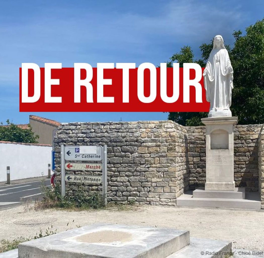 Île de Ré : la statue de la Sainte-Vierge est revenue à La Flotte