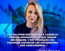 Marion Maréchal rencontrera Marine le Pen et Jordan Bardella au siège du RN