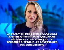 Marion Maréchal rencontrera Marine le Pen et Jordan Bardella au siège du RN