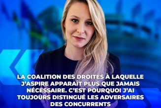 Marion Maréchal rencontrera Marine le Pen et Jordan Bardella au siège du RN