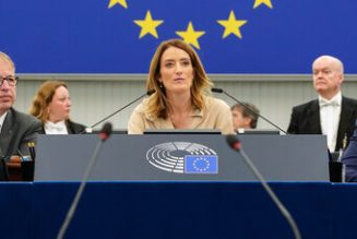 Rentrée du Parlement européen : réélection de Roberta Metsola
