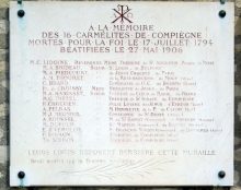 Un documentaire sur les carmélites martyres de Compiègne
