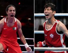 Finale entre hommes pour la boxe féminine [Erratum]