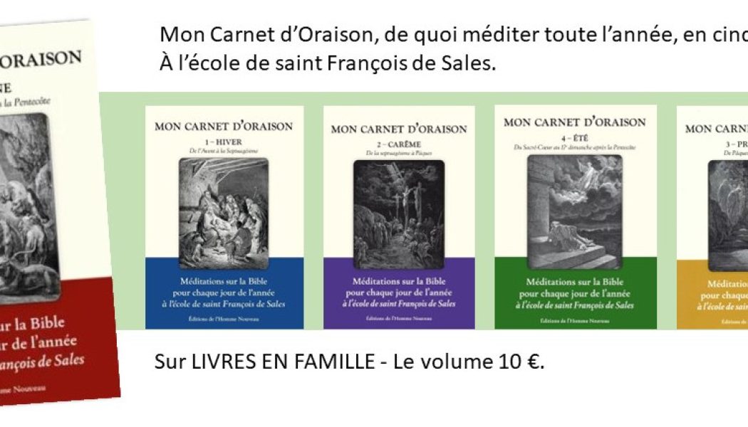 MON CARNET D’ORAISON, T 5 – Automne, est paru : c’est sur Livres en Famille