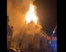 Incendie de l’église de Saint-Omer : un suspect en garde à vue