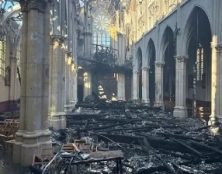 L’église de l’Immaculée-Conception à Saint-Omer est partie en fumée