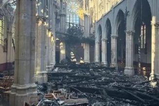 L’église de l’Immaculée-Conception à Saint-Omer est partie en fumée