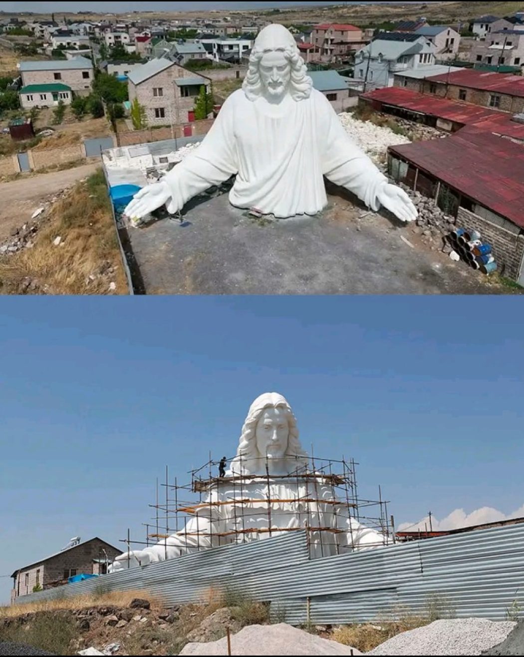 Arménie : une statue de Jésus-Christ de 77 mètres