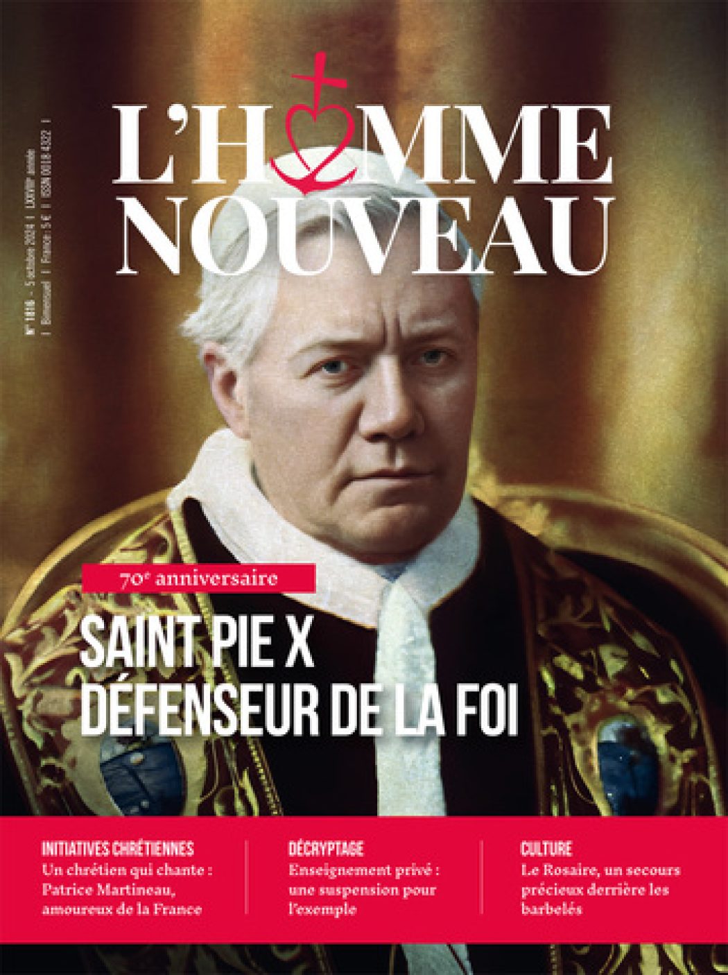 L’exemple du pape saint Pie X