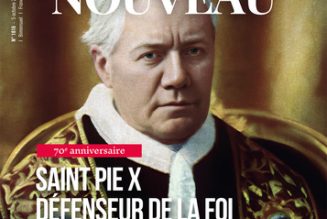 L’exemple du pape saint Pie X