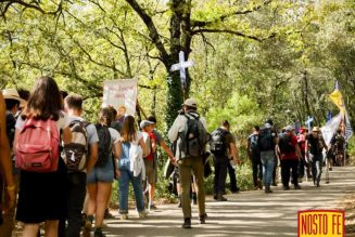 Nosto Fe : 2000 pèlerins marchent de Cotignac à Saint-Maximin-la-Sainte-Baume