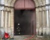 Une église incendiée à Poitiers