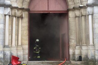 Une église incendiée à Poitiers