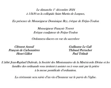 Ordinations dans le diocèse de Toulon