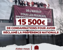 15 500 € de condamnations pour avoir réclamé la préférence nationale